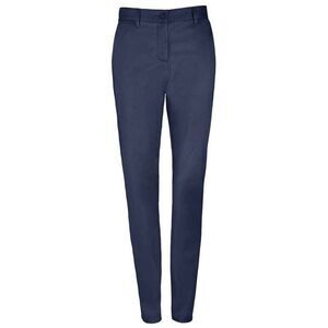 SOLS Womens/Ladies Jared Stretch Suit Trousers / French Navy